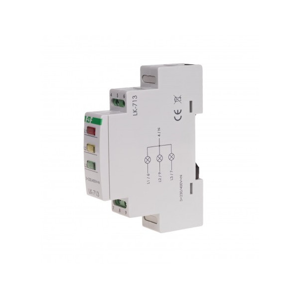 LK-713Y Lampka kontrolna zasilania - trójfazowa