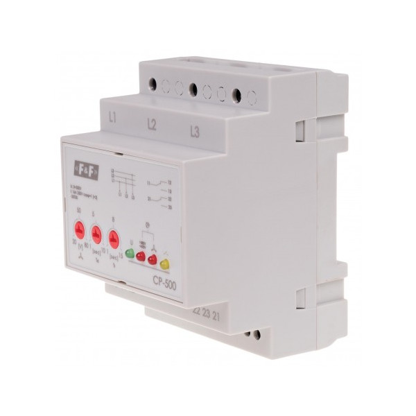CP-500 Przewkaźnik napięciowy trójfazowy CP-500, Un 3x500V bez N