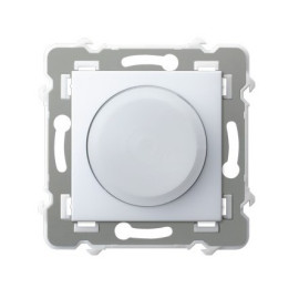 ŁP-8ZL2/m/00 Ściemniacz uniwersalny do obciążenia żarowego, halogenowego oraz LED SZAFIR BIAŁY