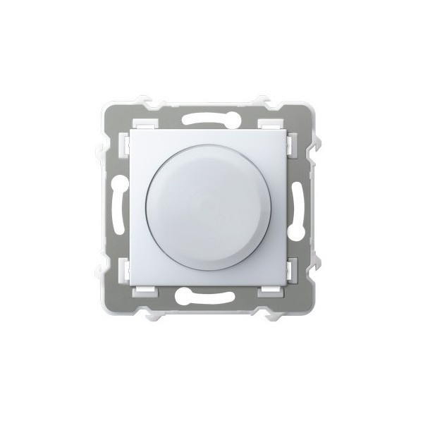 ŁP-8ZL2/m/00 Ściemniacz uniwersalny do obciążenia żarowego, halogenowego oraz LED SZAFIR BIAŁY