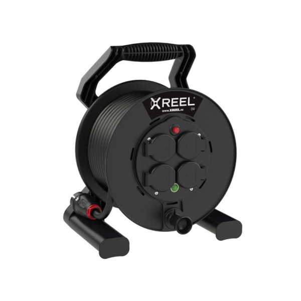 PRZEDŁUŻACZ ZWIJANY JEDNOFAZOWY TYP „XREEL” 50m, 3x1,5, 4xGS Z TER., 92501H48153