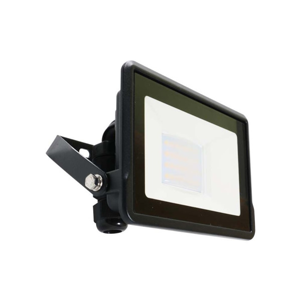 20W Naświetlacz LED SMD z mufą kablową / Chip SAMSUNG / Barwa:4000K / Obudowa: Czarna, (20308)