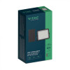 VT-80W  (7824) naświetlacz solarny LED 10W 800lm 4000K z czujnikiem zmierzchu, panel z przewodem 3m pilot bateria 6000mAh, obud