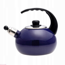RG Kamille czajnik emaliowany 1039C granat 2,5L , gwizd.,indukc.[062516]