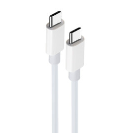 Maxlife kabel MXUC-05 USB-C do USB-C 1,0 m 60W biały