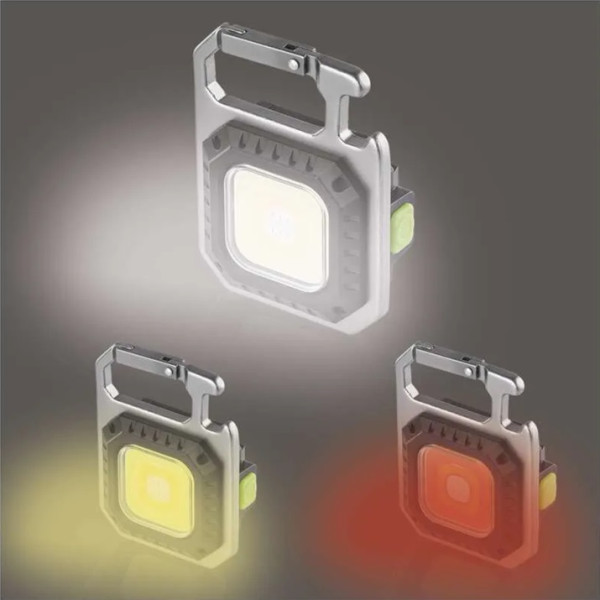 Mini latarka LED - brelok, 
akumulatorowa, mocna max 750lm P4714 