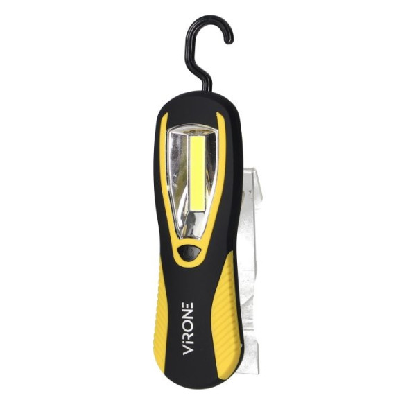 WL-7 Latarka warsztatowa LED COB 3W, 200lm, 3xAA magnes, haczyk