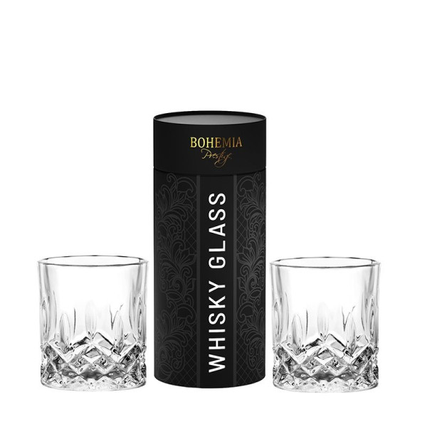 2 x Szklanka do whisky Bohemia Prestige Classico 300 ml, tuba