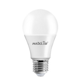 Żarówka LED E27 8,5W (zamiennik 60W) 806lm - A60 230V 3000K (ciepło-biała) - Maxled