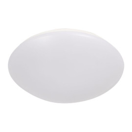 NABU plafon 2xE27, śr. 32,5cm, biały