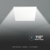 VT-60036 (10217)  Panel LED p/t 600x600mm 36W 4320lm 4000K