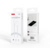 Kabel USB-C - USB-C 1m 60W biały - XO NB-Q260A PD 