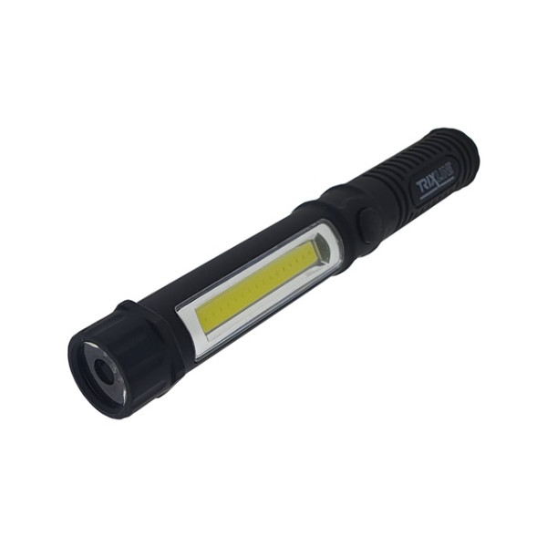 Latarka DŁUGOPISOWA LED COB + 1xLED 150lm (3xAAA) - TRIXLINE TR C220