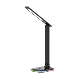 Lampa biurkowa LED 9W i lampka nocna 2w1 - MAGIC SLIM US011E biała
