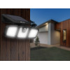 Reflektor solarny LED z czujnikiem ruchu i zmierzchu SATURN, 3 lampy, 2000lm, 80W