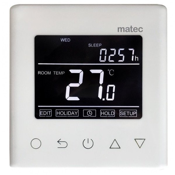 Regulator temperatury podtynkowy - programowalny, WI-FI, RTW-01, biały