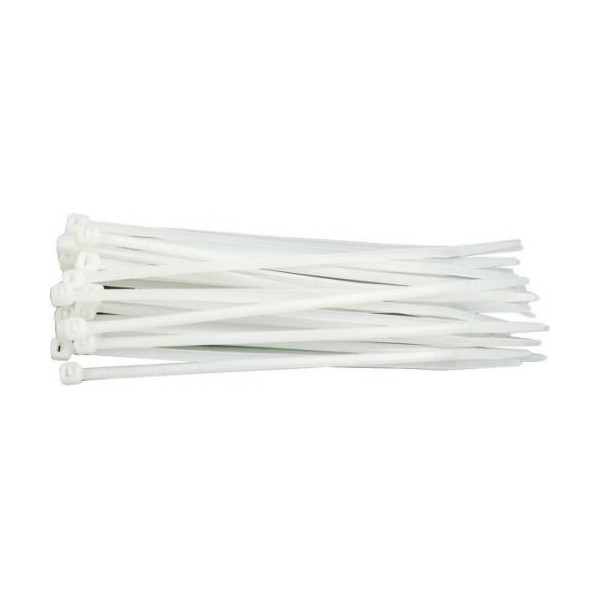 CT5x300W  Opaska kablowa 4,6x300 neutralny (opak.100 szt.)