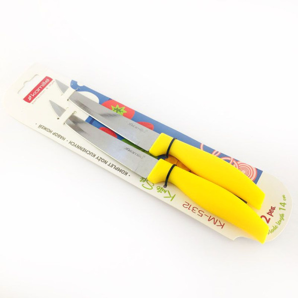 RG Kamille noż obierak 13,5x24,5cm , kpl.a`2 szt , mix kolor 5312 [650471]