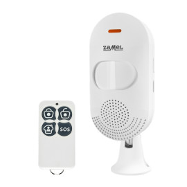 Mini alarm z pilotem ZAM-400 z wbudowaną syreną