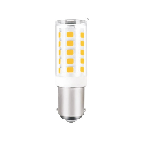 LED-3063 Lampa LED mini T18 Ba15d 4W 400lm 3000K L 49mm