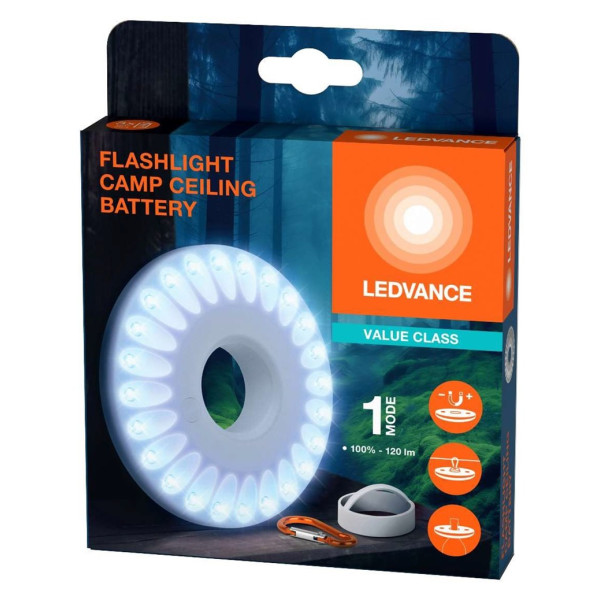 Lampa kempingowa FLASHLIGHT CAMP CEILING BATTERY LEDVANCE