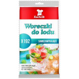 Kuchcik, Woreczki do lodu, 192 kulki, samozamykające [2907]