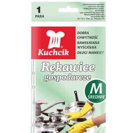 Rękawice gumowe rozmiar M Kuchcik [3502]