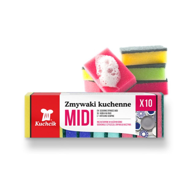 Kuchcik, Zmywaki kuchenne midi, (8x4,5cm) 10 szt. [3001]