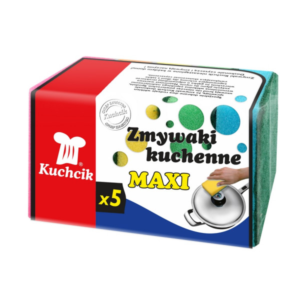 Kuchcik, Zmywaki kuchenne maxi (9x6cm), 5 szt. [3011]