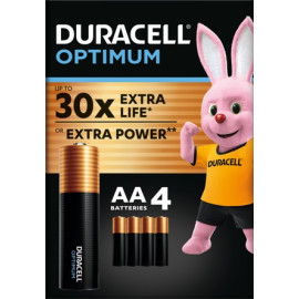 Bateria AA (LR6) alkaliczna 1,5V - OPTIMUM DURACELL (cena za blister 4 szt)