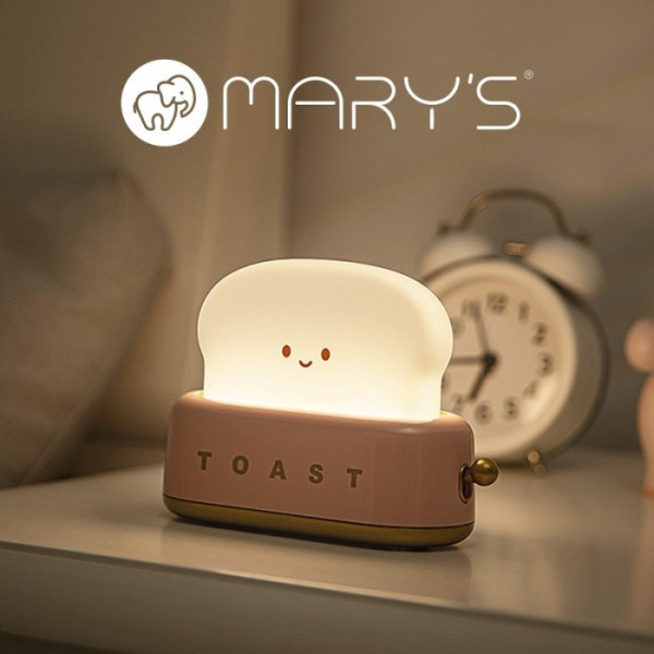 MARY"S lampka nocna LED TOSTER RÓŻOWY  MW20721