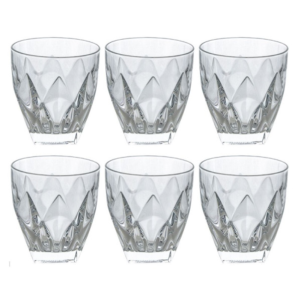 6x szklanki do whisky 330ml Bohemia Lotus Prestige