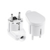 WT-16U BIAŁY EKSPOZYTOR Wtyczka rozbieralna, kątowa Uni-SCHUKO, 2p+Z, 16A, 250V (opak. 30 szt.)