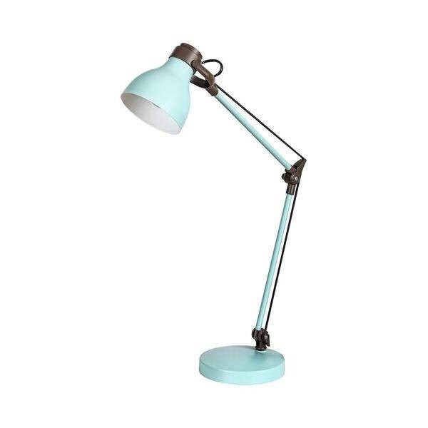 Lampa biurkowa E14, wys.58cm - Carter miętowa