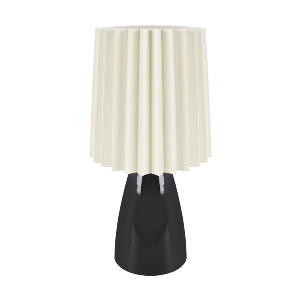MALMA E14 BLACK - Lampka stołowa wys.30,5cm