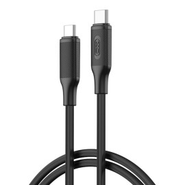 Kabel USB-C - USB-C 1m 60W czarny - XO NB-Q265B