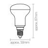 Żarówka LED E14 R50 - 6W 510lm - 230V 3000K (biały cieply) - ELC010WW INQ