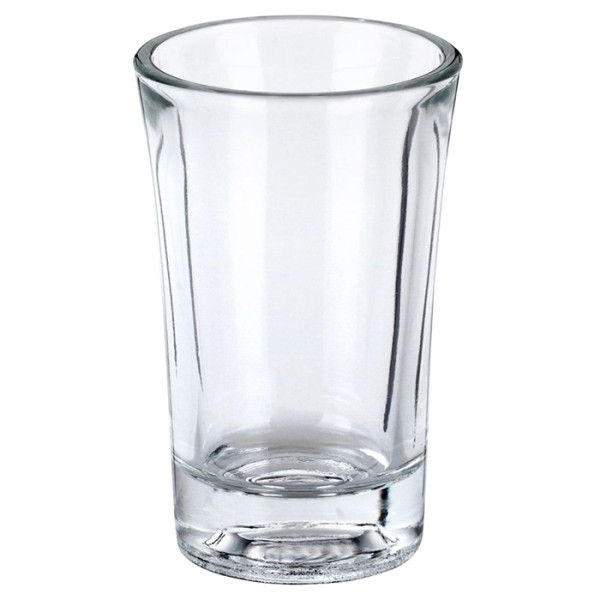 6x kieliszki do wódki, szklane, 40ml, zestaw 