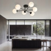 Lampa Wisząca Sufitowa Żyrandol Białe Kule BALI 0033 E27x6
