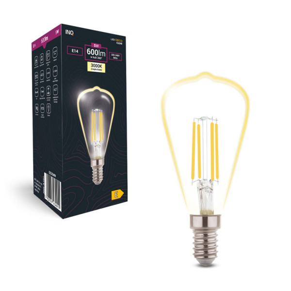 Żarówka LED ST48 E14 5W 600lm 3000K EDS110WW