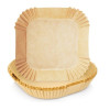 50x Papier do pieczenia wkład do frytownicy AIRFRYER 20x20cm 