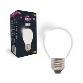 Żarówka LED E27 5,5W 680lm - P45 230V 4000K (neutralno-biała) mleczna - EDP120NW-M