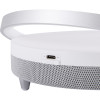 SATURN LED WHITE SPEAKER - lampa biurkowa 150lm z głośnikiem bluetooth