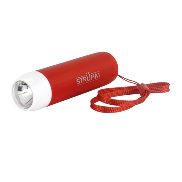 ATOM LED 1W RED akumulatorowa latarka LED