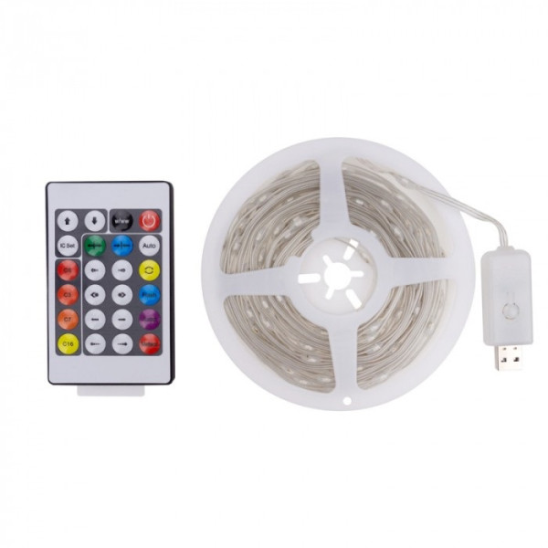 EC61088 Magiczne lampki 1mln kolorów, 200 LED, 10m,  DC5V, pilot + aplikacja