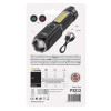 Latarka LED plastikowa 110lm, z zoomem, ładowalna, 1200mAh, P3213