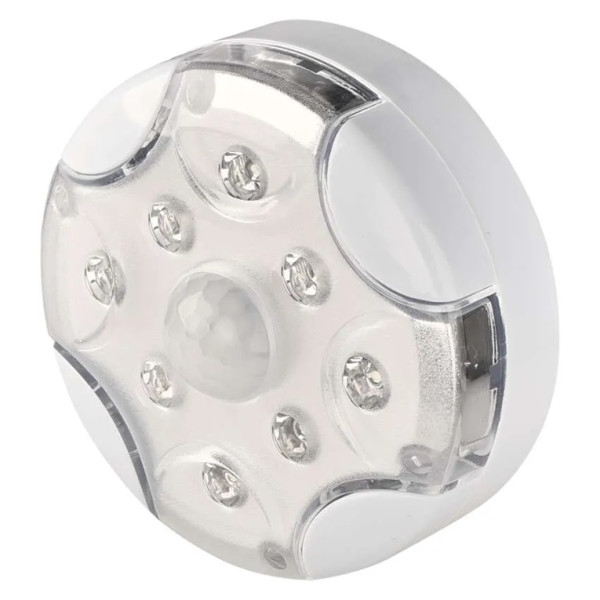 P3310 Lampka nocna 8xLED, 60lm, 3×AA, czujnik PIR