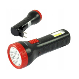 Tiross latarka LED ładowalna TS-2256, 7 led , aku 500mAh [509736]