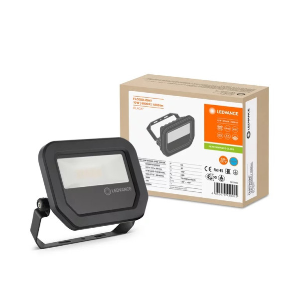FLOOD LED PERFORMANCE 10W 1200lm 6500K SYM 100 black Naświetlacz LED