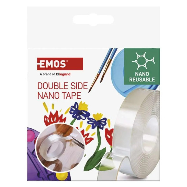 Taśma dwustronna NANO 30mm / 3m, przezroczysta 